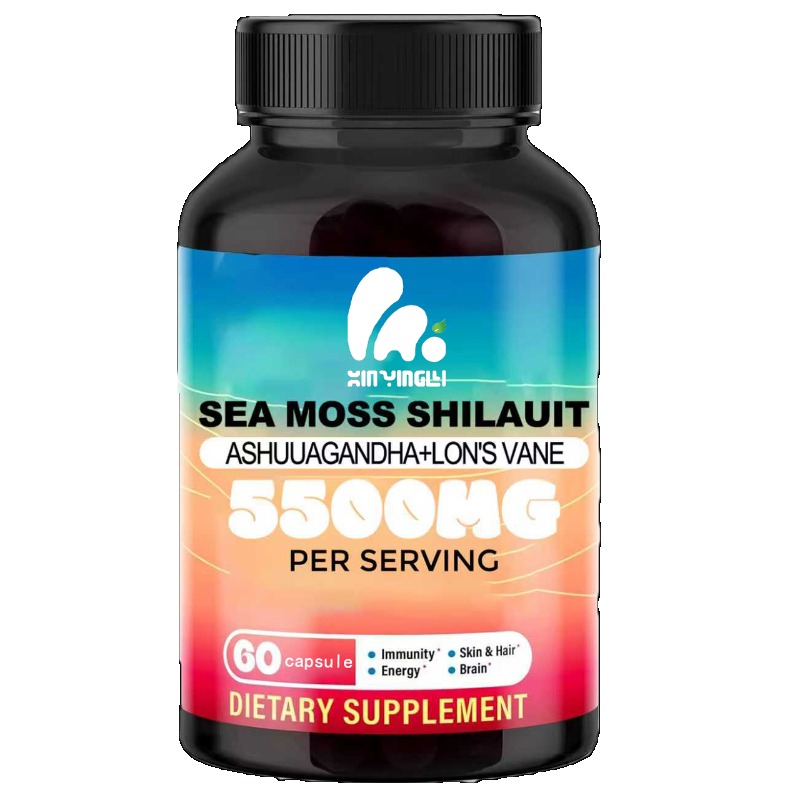 Black Seed Oil Capsule - シラジット海藻、ビートルート、ライオンメーンマッシュルーム、ブラックシードオイル - ハーブ食品サプリメント - 60個の純粋なベジタリアンカプセル