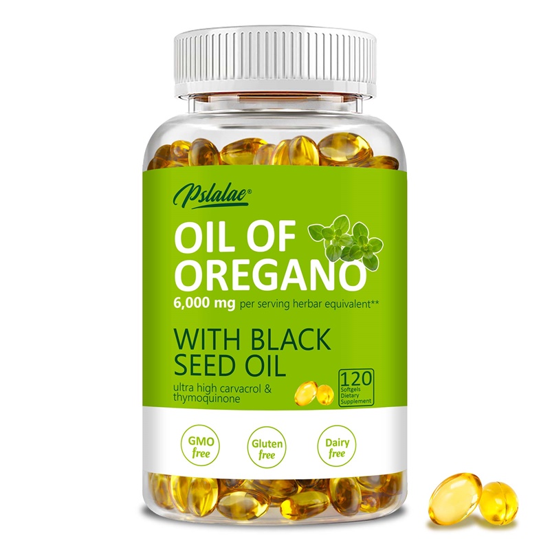 Black Seed Oil Capsule - ブラックシードオイルを含むチアノオイルカプセル、神聖なサポート、心臓の健康、免疫サポート