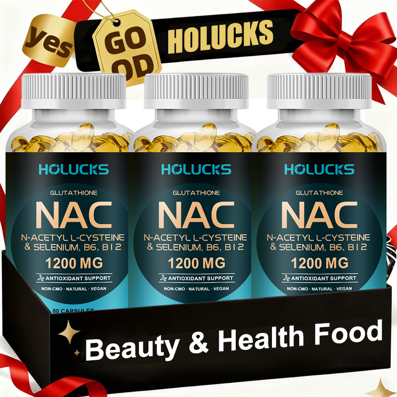 Nac N Acetyl Cysteine - NAC グルタチオン サプリメント、CoQ10、肌の健康をサポート、細胞エネルギーを高める、抗酸化、アンチエイジング、デトックス、免疫力を高める