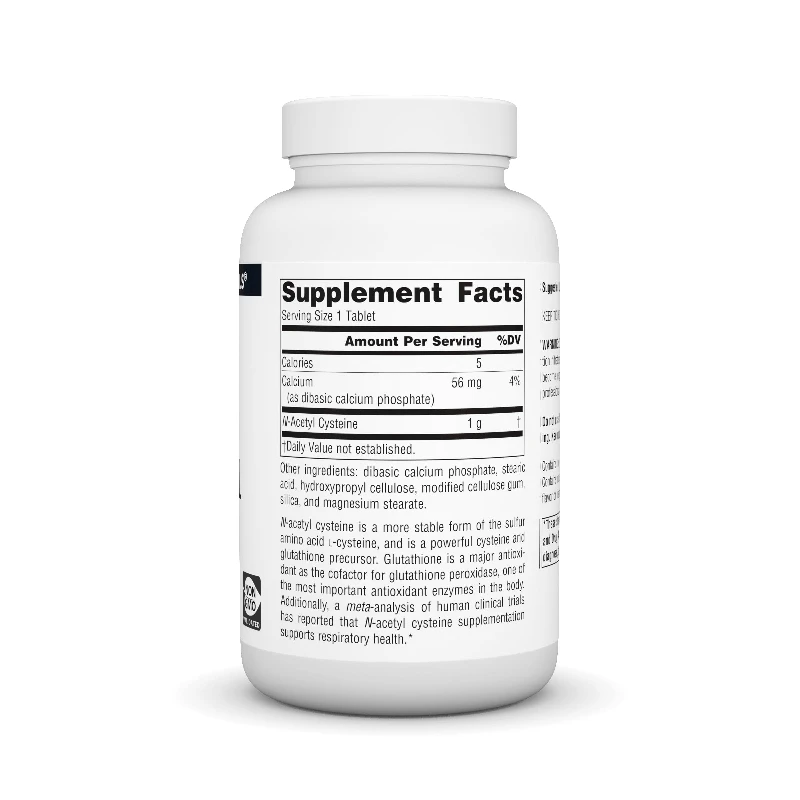 Nac N Acetyl Cysteine - NACとグルタチオン配合の皮膚健康サポートサプリメント、抗酸化作用、非遺伝子組み換え、1本あたり120カプセル