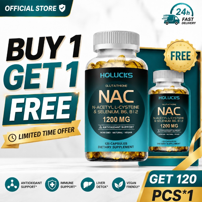 Nac N Acetyl Cysteine - NACサプリメント、1200mgのN-アセチルL-システインとグルタチオン配合、抗酸化防御、肝臓の健康、肌の透明感をサポート