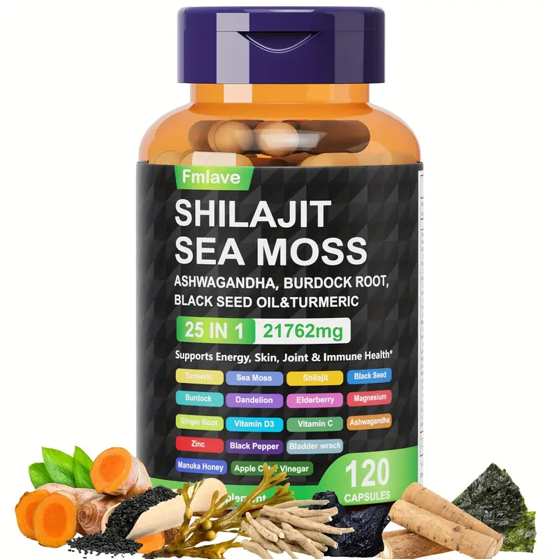 Black Seed Oil Capsule - Fmlave 25 in 1 シーモス ブラック