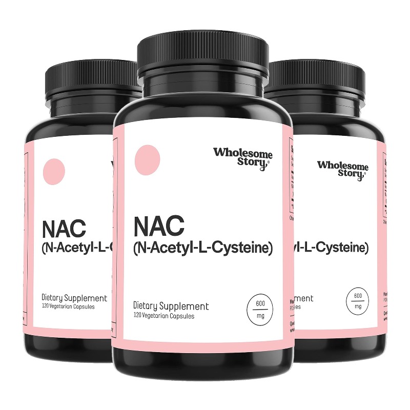 Nac N Acetyl Cysteine - NAC（N-アセチル-L-システイン）600mg - 肺の健康と免疫サポート、肝臓サポート、抗酸化作用に
