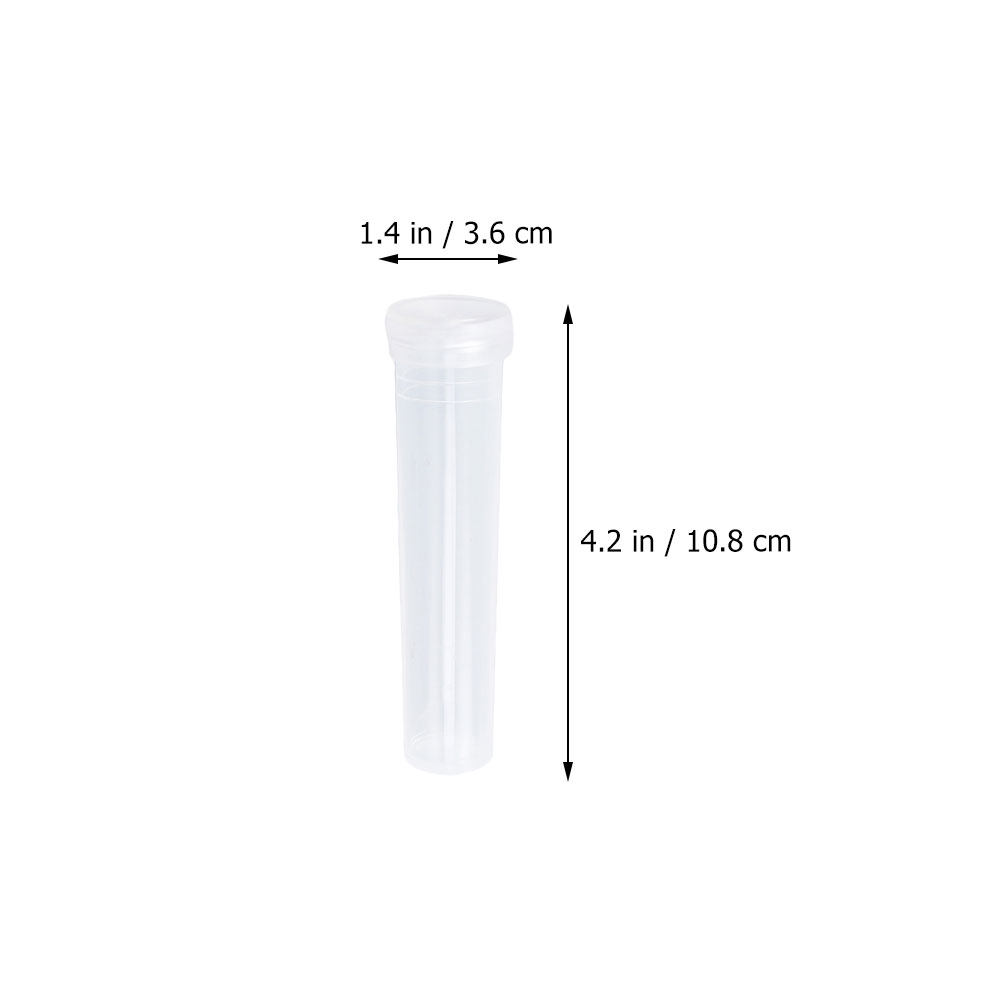 20個入りフラワーフレッシュキープチューブ 透明硬質プラスチ - Nutrition & Fitness Hub のレビューと価格