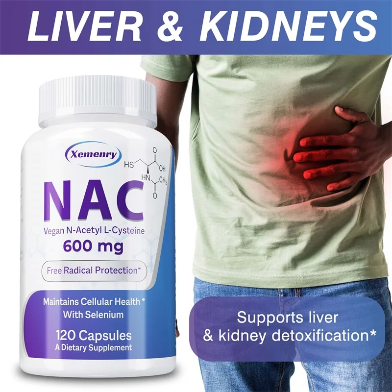 NAC カプセル 600mg - 肌の健康をサポート、抗酸化 - Nac N Acetyl Cysteine のレビューと価格