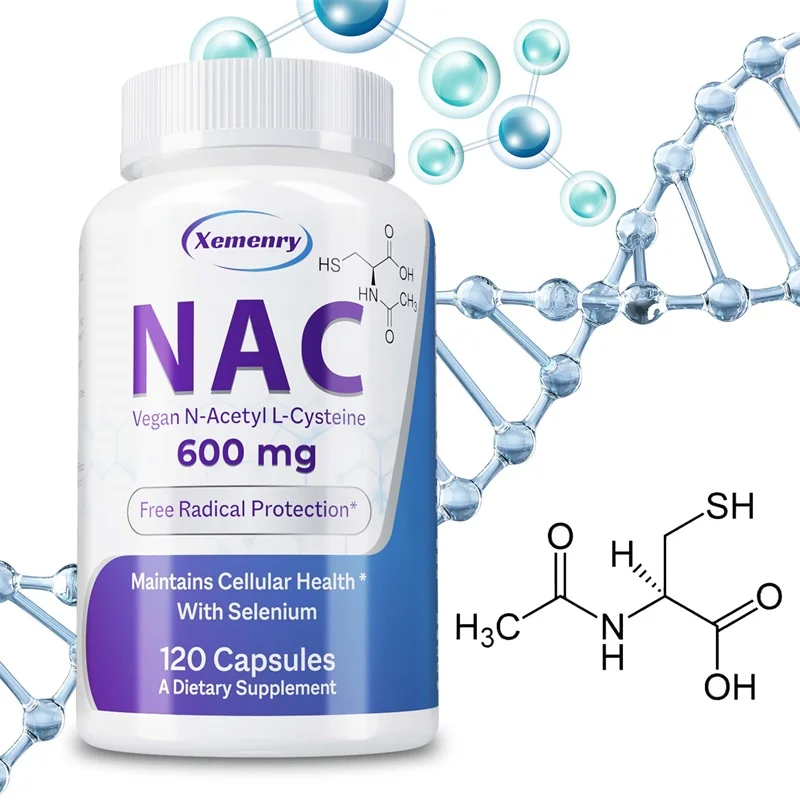 NAC カプセル 600mg - 肌の健康をサポート、抗酸化 - Nac N Acetyl Cysteine のレビューと価格