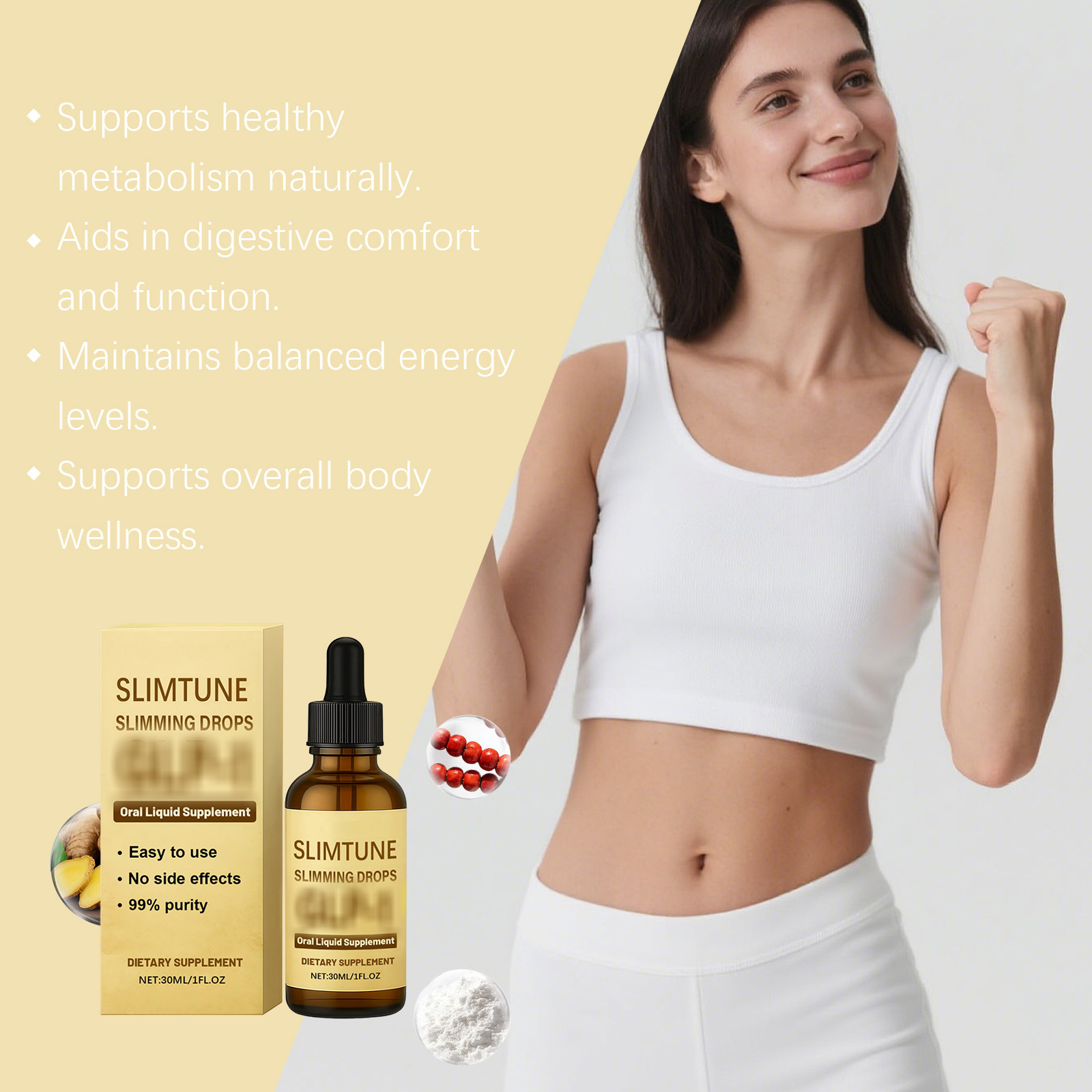ボディマネジメントドロップス 体重減少 脂肪燃焼 痩身サプリ - Nutrition Physical Fitness のレビューと価格