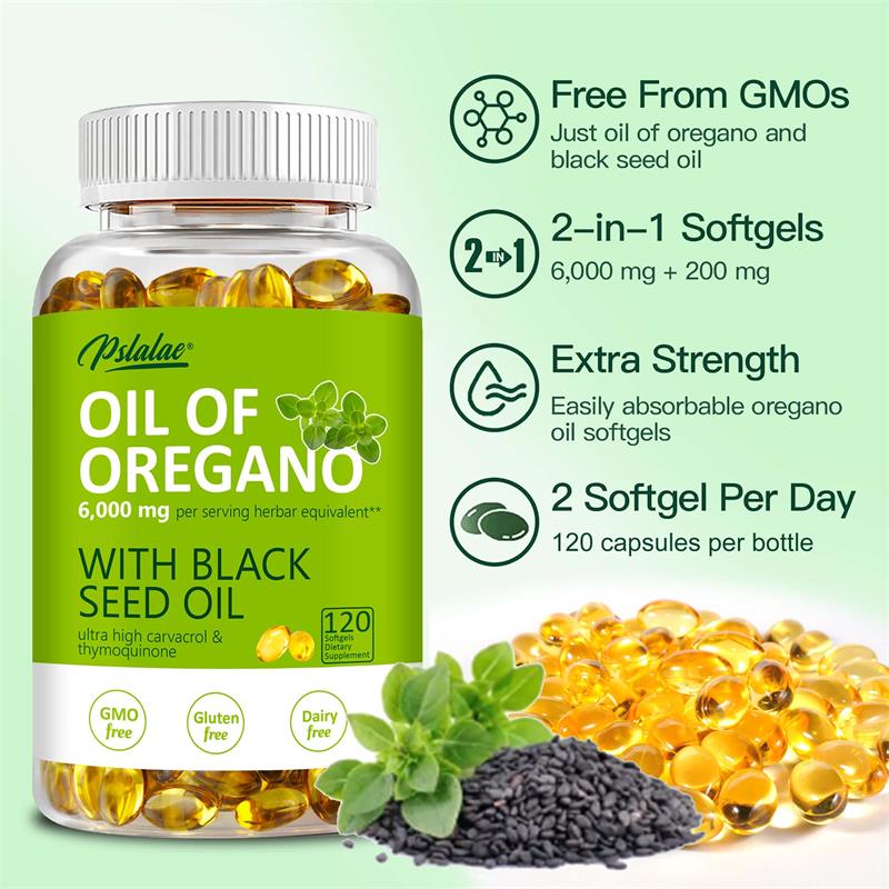 ブラックシードオイルを含むチアノオイルカプセル、神聖なサポー - Black Seed Oil Capsule のレビューと価格