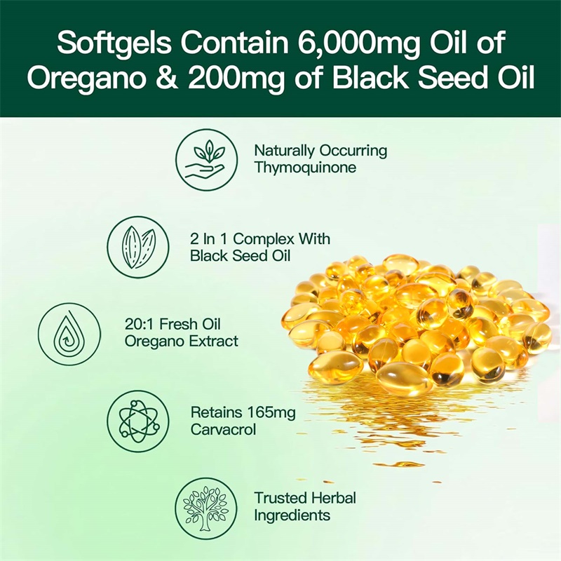ブラックシードオイルを含むチアノオイルカプセル、神聖なサポー - Black Seed Oil Capsule のレビューと価格