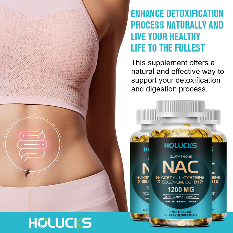 NAC 1200mg カプセル、肝臓の健康、デトックス、抗酸 - Nac N Acetyl Cysteine のレビューと価格