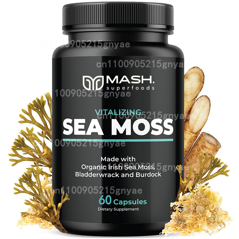海藻サプリメントカプセル、15種類のミネラル、海藻、ブラック - Black Seed Oil Capsule のレビューと価格