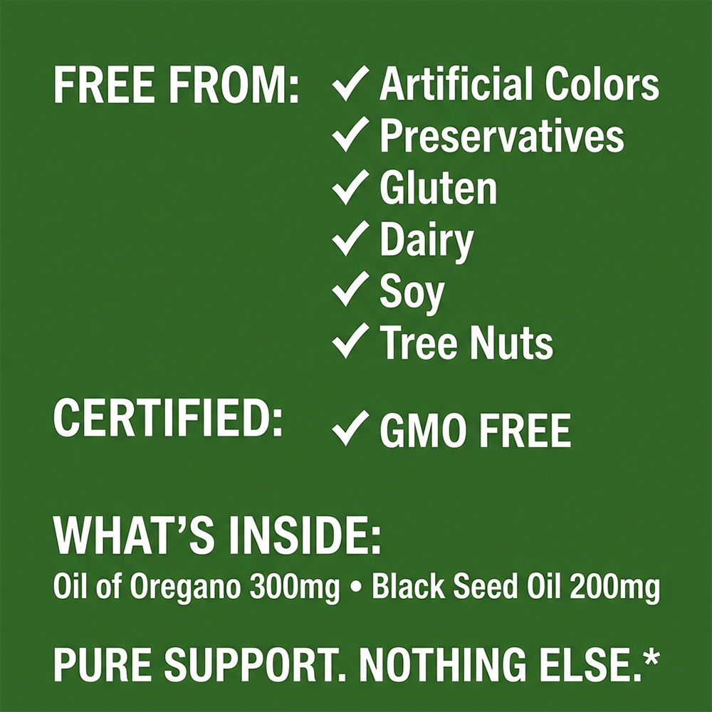 オレガノオイルとブラックシードオイルカプセル、消化免疫と抗酸 - Black Seed Oil Capsule のレビューと価格
