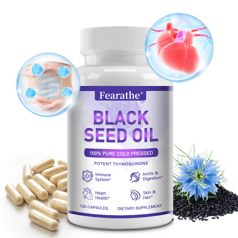 ブラックシードオイルカプセル - 免疫、関節、消化器の健康サ - Black Seed Oil Capsule のレビューと価格