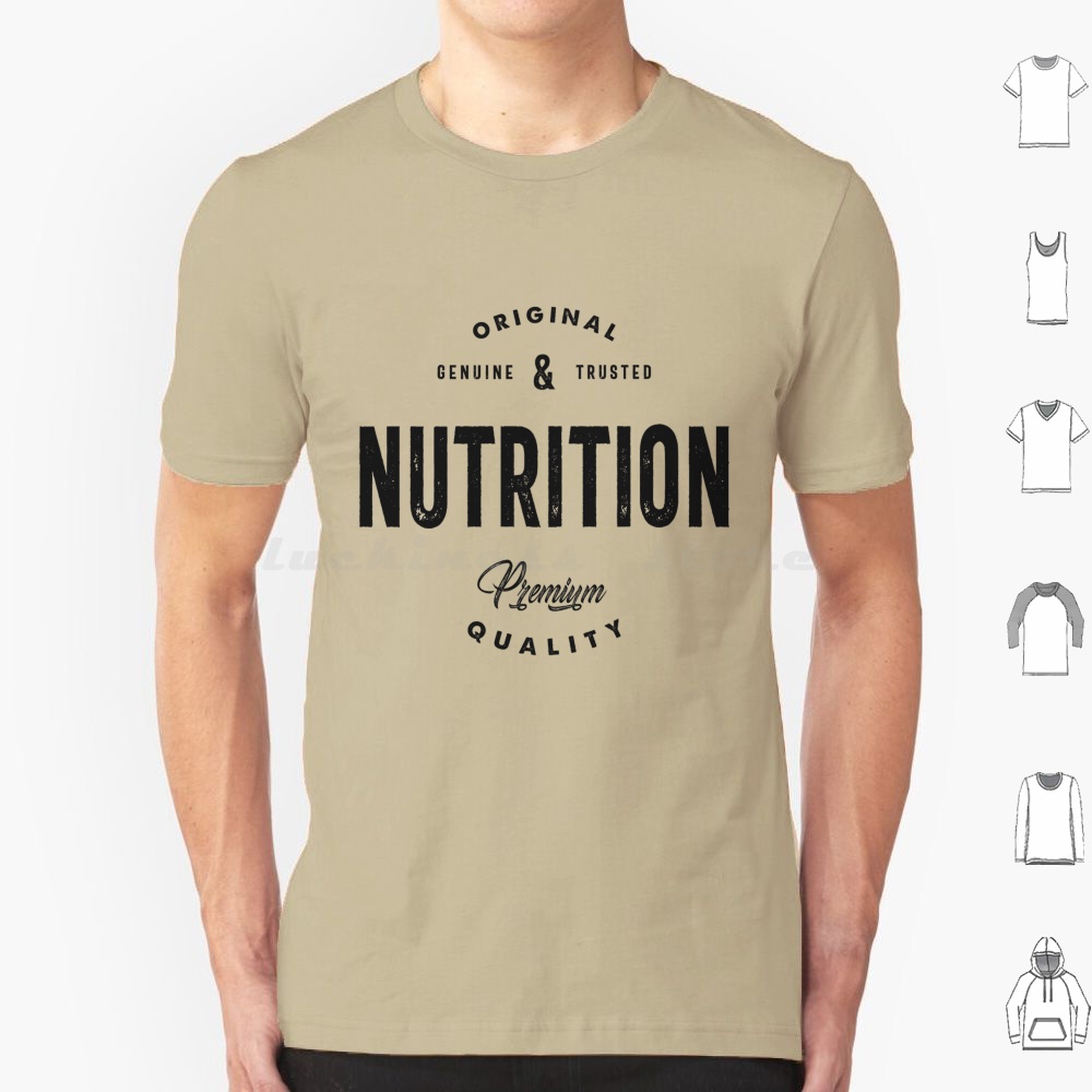 栄養オリジナル T シャツ綿男性女性 DIY プリント栄養栄 - Nutrition & Fitness Hub のレビューと価格