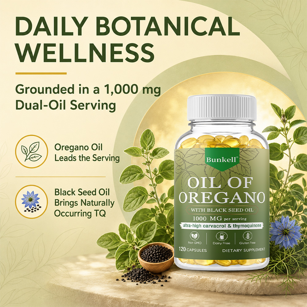 オレガノオイルとブラックシードオイル |   免疫の健康をサ - Black Seed Oil Capsule のレビューと価格