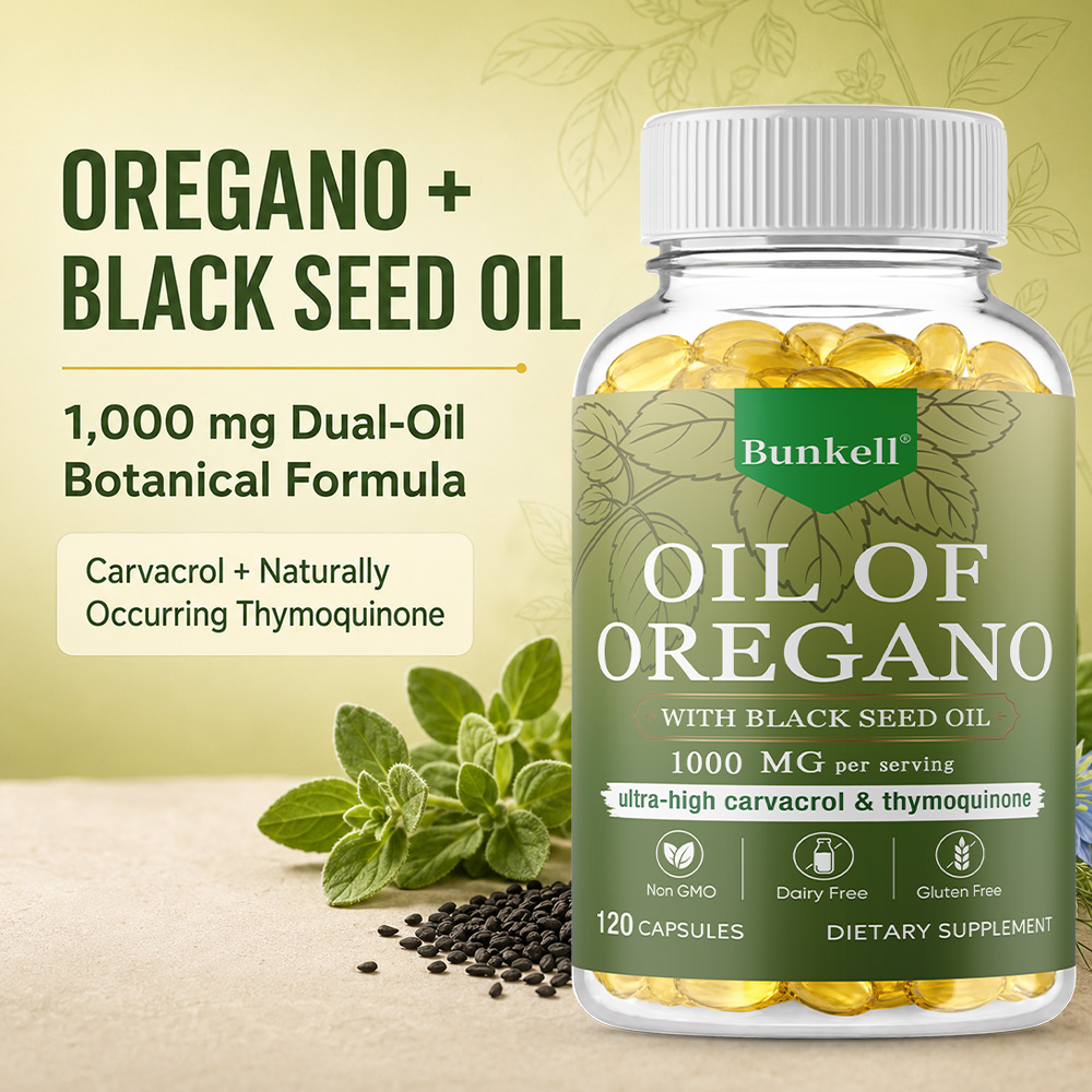 オレガノオイルとブラックシードオイル |   免疫の健康をサ - Black Seed Oil Capsule のレビューと価格